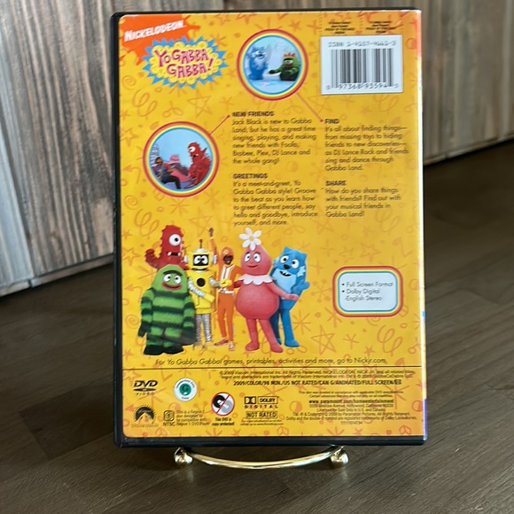 *Not 3 for 15 DVD - Movie - Yo Gabba Gabba: New Friends! - Picture 2 of 2